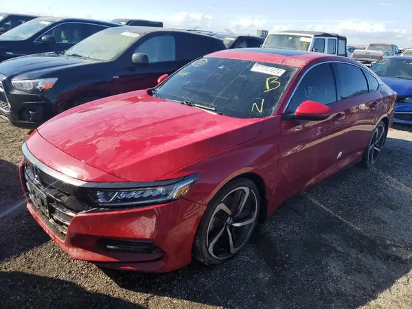 1HGCV2E39JA001268 2018 HONDA ACCORD - Image 1
