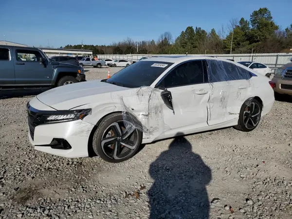 1HGCV2F32NA017302 2022 HONDA ACCORD - Image 1