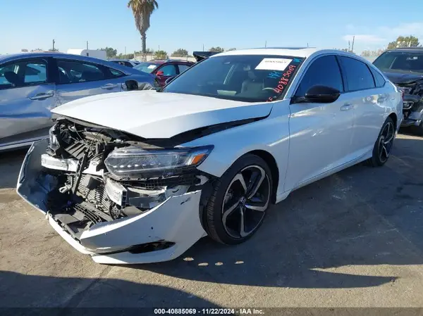 1HGCV2F34NA019309 2022 HONDA ACCORD - Image 2