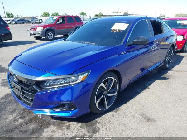 1HGCV2F35MA007796 2021 HONDA ACCORD - Image 2