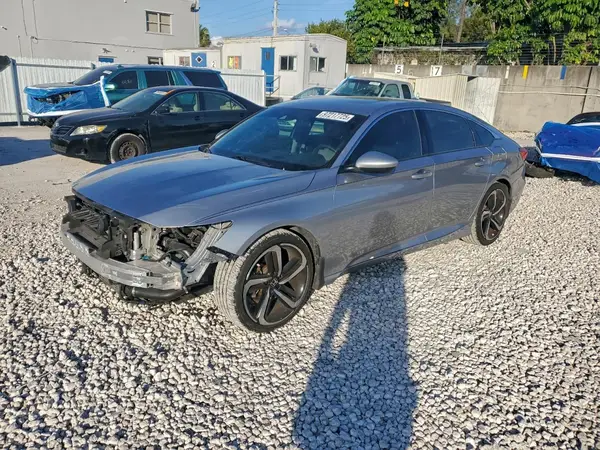 1HGCV2F38KA014268 2019 HONDA ACCORD - Image 1