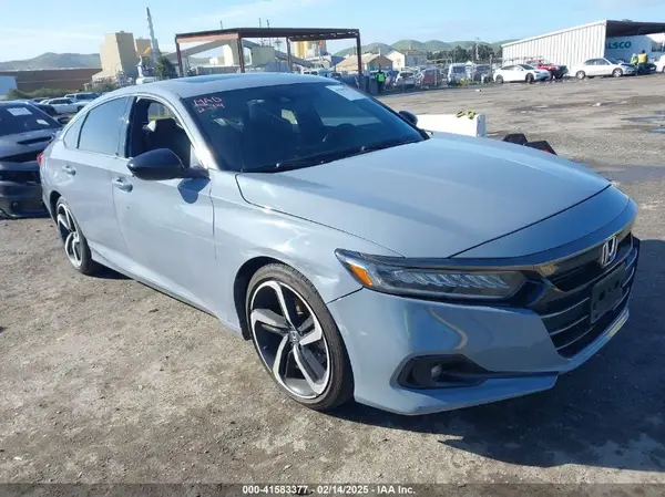 1HGCV2F38NA001380 2022 HONDA ACCORD - Image 1