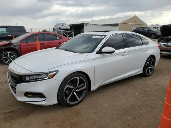 1HGCV2F39JA052719 2018 HONDA ACCORD - Image 1