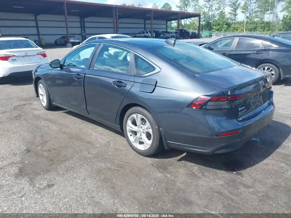 2025 HONDA ACCORD IAAI lot 42995150 auction photo 3