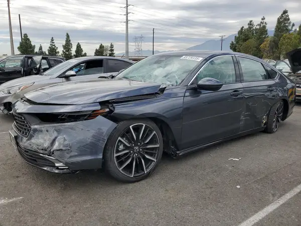 1HGCY2F8XRA081967 VIN - 2024 HONDA ACCORD TOURING HYBRID GREY 2.0L