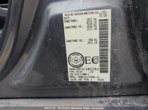 1N4AL3AP7JC185761 2018 NISSAN ALTIMA - Image 8