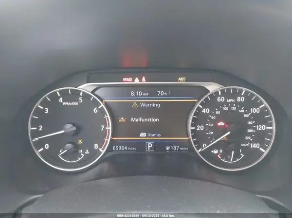 2019 NISSAN ALTIMA IAAI lot 43343066 auction photo 7