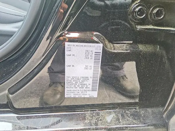 1N4BL4DV1TN329090 2026 NISSAN ALTIMA - Image 5