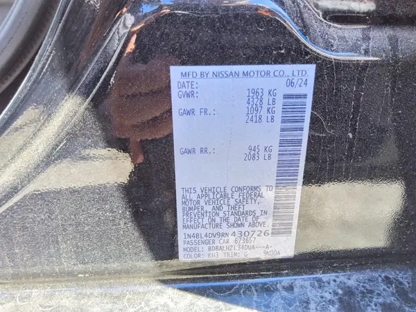 1N4BL4DV9RN430726 2024 NISSAN ALTIMA - Image 5