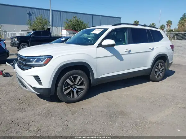 1V2DP2CA1MC507487 2021 VOLKSWAGEN ATLAS - Image 2