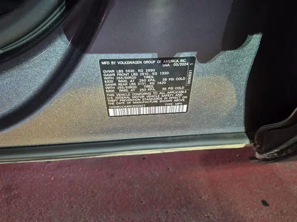 1V2HR2CA4RC563927 2024 VOLKSWAGEN ATLAS - Image 8
