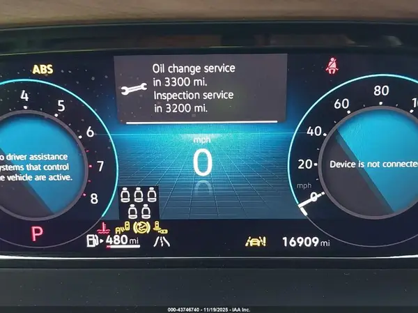 2025 VOLKSWAGEN ATLAS auction photo 6