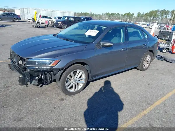 1VWAA7A37MC001554 2021 VOLKSWAGEN PASSAT - Image 2