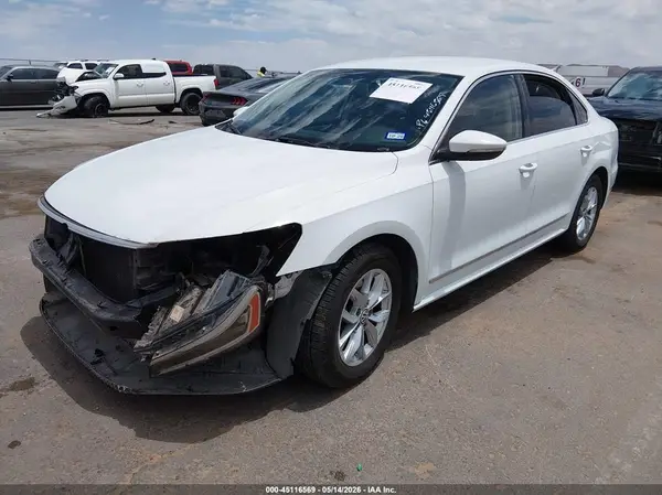 1VWAS7A39GC062521 2016 VOLKSWAGEN PASSAT - Image 2