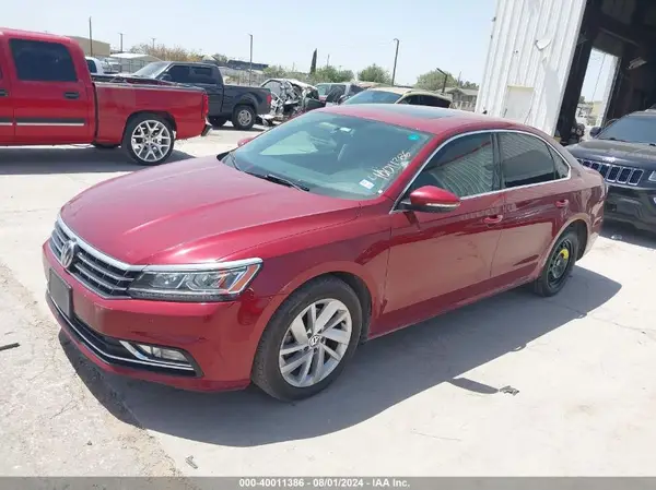 1VWBA7A35JC032835 2018 VOLKSWAGEN PASSAT - Image 2