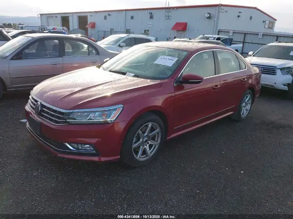 1VWBS7A37GC016240 2016 VOLKSWAGEN PASSAT - Image 2