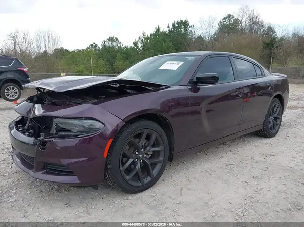 2C3CDXBG5NH221170 2022 DODGE CHARGER - Image 2