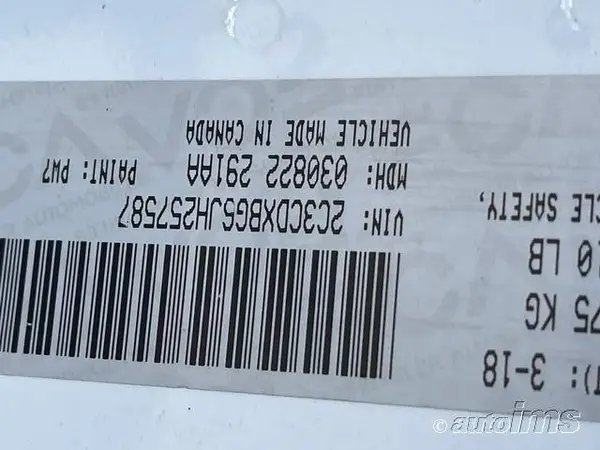 2C3CDXBG6JH257587 2018 DODGE CHARGER - Image 2
