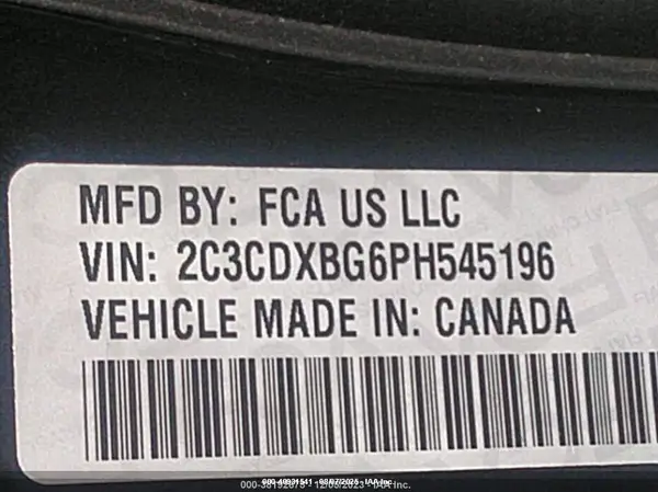 2C3CDXBG6PH545196 2023 DODGE CHARGER - Image 8