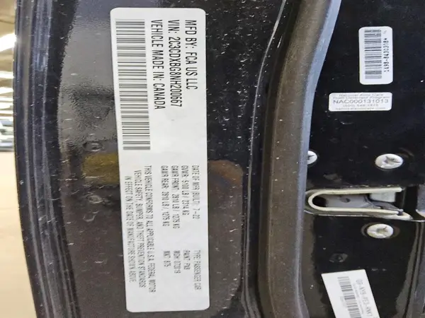 2C3CDXBG8NH200667 2022 DODGE CHARGER - Image 5