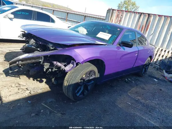 2C3CDXBGXKH726097 2019 DODGE CHARGER - Image 2