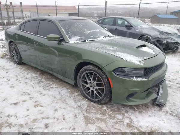 2C3CDXCT1KH716540 VIN - 2019 DODGE CHARGER R/T RWD GREEN 5.7L V-8