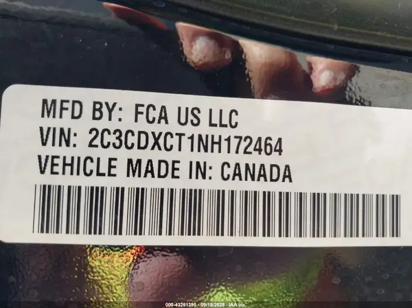 2C3CDXCT1NH172464 2022 DODGE CHARGER - Image 8