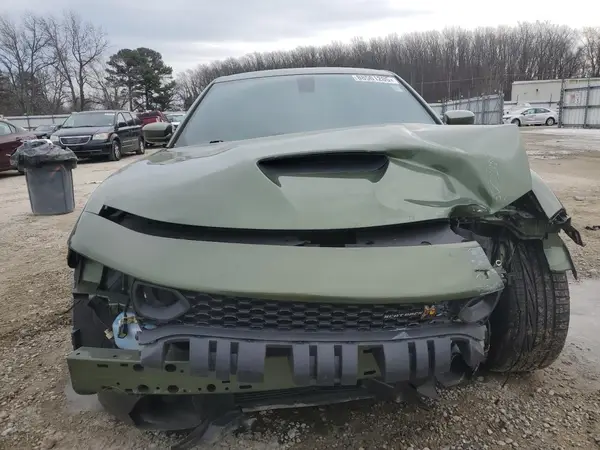 2C3CDXGJ0MH581109 VIN - 2021 DODGE CHARGER SCAT PACK GREEN 6.4L 8