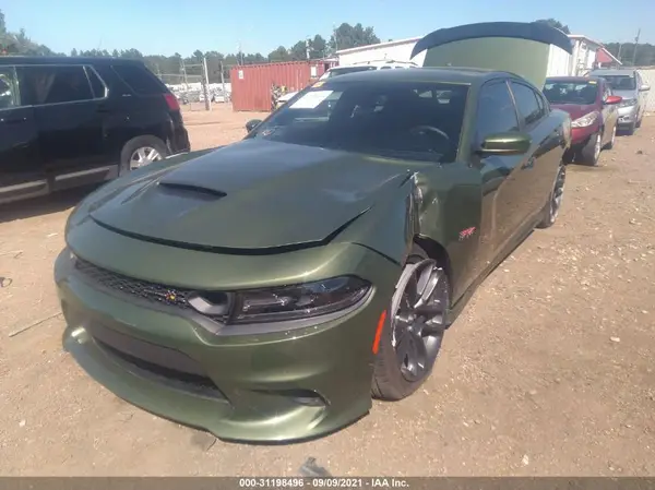 2C3CDXGJ4MH566192 2021 DODGE CHARGER - Image 2