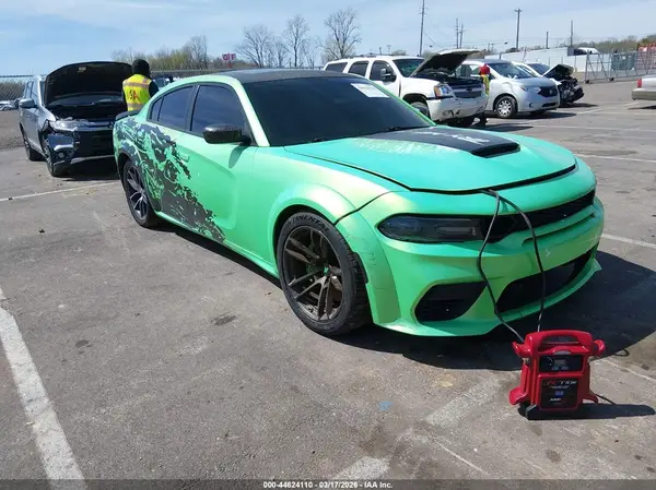 2C3CDXGJ4MH591772 VIN - 2021 DODGE CHARGER SCAT PACK WIDEBODY RWD