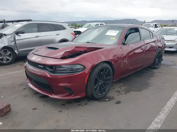 2C3CDXGJXKH619264 2019 DODGE CHARGER - Image 2