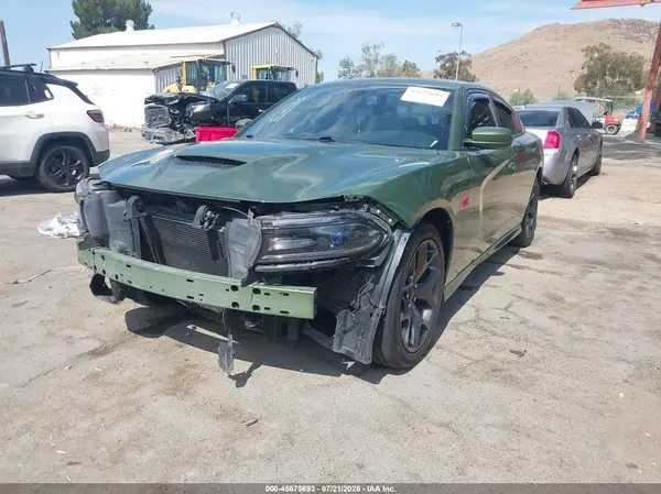 2C3CDXHG2JH221001 2018 DODGE CHARGER - Image 2