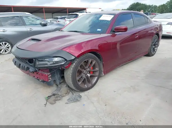 2C3CDXHG3KH572162 2019 DODGE CHARGER - Image 2