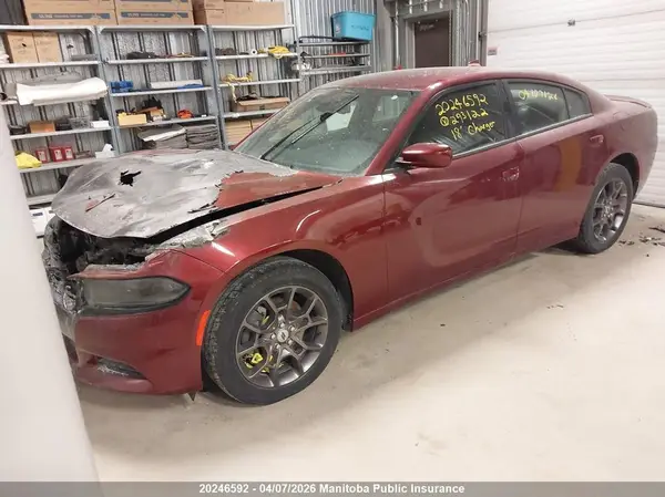 2C3CDXJG8JH293122 2018 DODGE CHARGER - Image 2