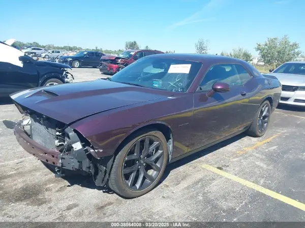 2C3CDZBT7NH233989 2022 DODGE CHALLENGER - Image 2