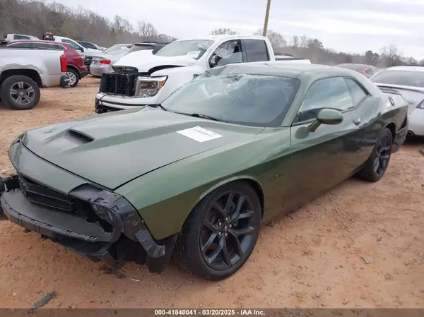 2C3CDZBTXMH680623 2021 DODGE CHALLENGER - Image 2