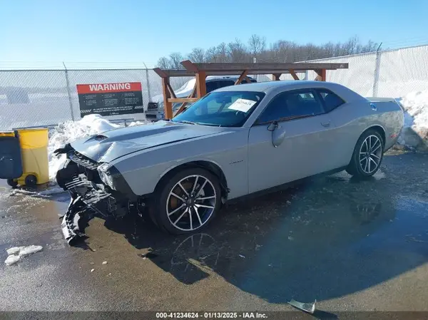 2C3CDZBTXNH234232 2022 DODGE CHALLENGER - Image 2