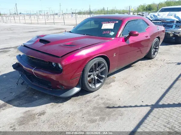 2C3CDZFJ0MH571595 2021 DODGE CHALLENGER - Image 2