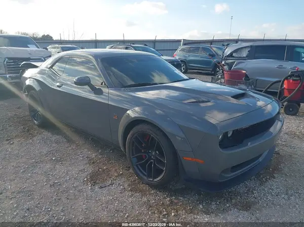2C3CDZFJ2KH607073 VIN - 2019 DODGE CHALLENGER R/T SCAT PACK GREY