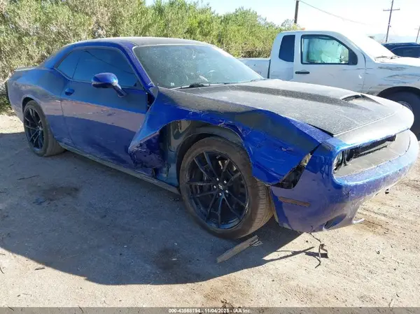 2C3CDZFJ4MH680853 VIN - 2021 DODGE CHALLENGER R/T SCAT PACK BLUE