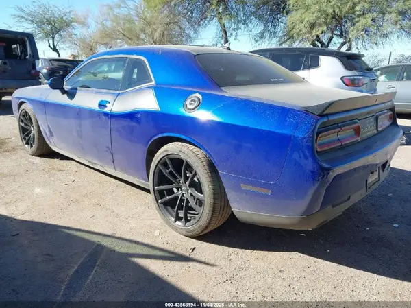 2C3CDZFJ4MH680853 VIN - 2021 DODGE CHALLENGER R/T SCAT PACK BLUE