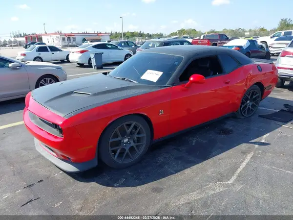 2C3CDZFJ7GH231848 2016 DODGE CHALLENGER - Image 2