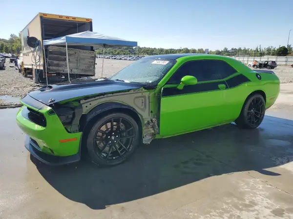 2C3CDZFJ8HH598002 VIN - 2017 DODGE CHALLENGER R/T 392 GREEN 6.4L 8