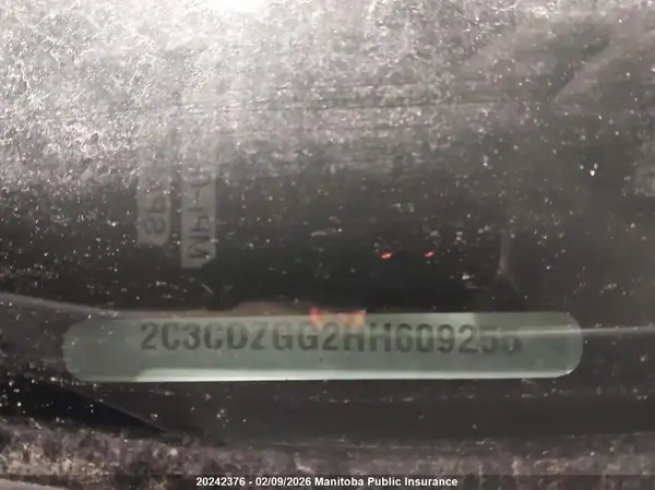 2C3CDZGG2HH609255 2017 DODGE CHALLENGER - Image 8