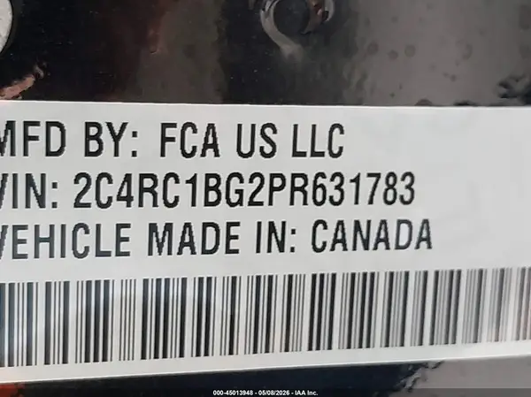 2C4RC1BG2PR631783 2023 CHRYSLER PACIFICA - Image 8