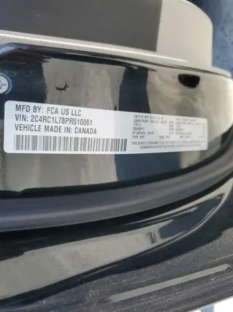 2C4RC1L78PR510061 2023 CHRYSLER PACIFICA - Image 4