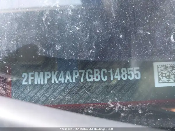 2FMPK4AP7GBC14855 2016 FORD EDGE - Image 8
