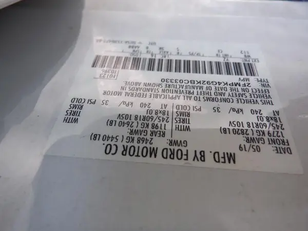 2FMPK4G92KBC03330 2019 FORD EDGE - Image 8