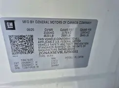 2GNAX5EV8L6256651 2020 CHEVROLET EQUINOX