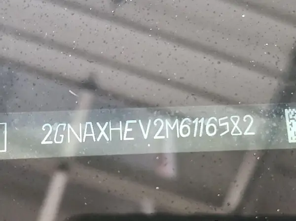 2GNAXHEV2M6116582 2021 CHEVROLET EQUINOX - Image 2